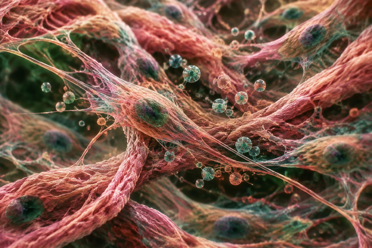 Editorial illustration: Exosome and Beauty: Advanced Skin Regeneration Technology by EHL BIO
