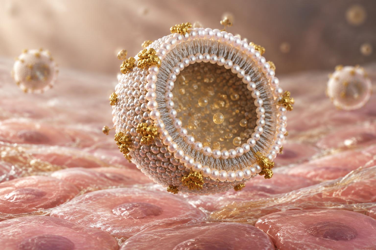 Editorial illustration: What is Hermes Exosome: Premium Skin Revitalization by EHL BIO